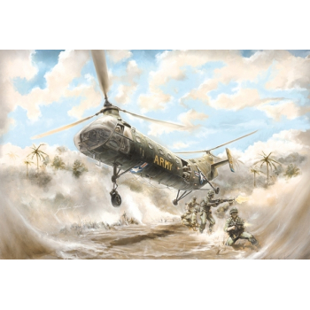 PIASECKI  H-21 C SHAWNEE "FLYING BANANA"